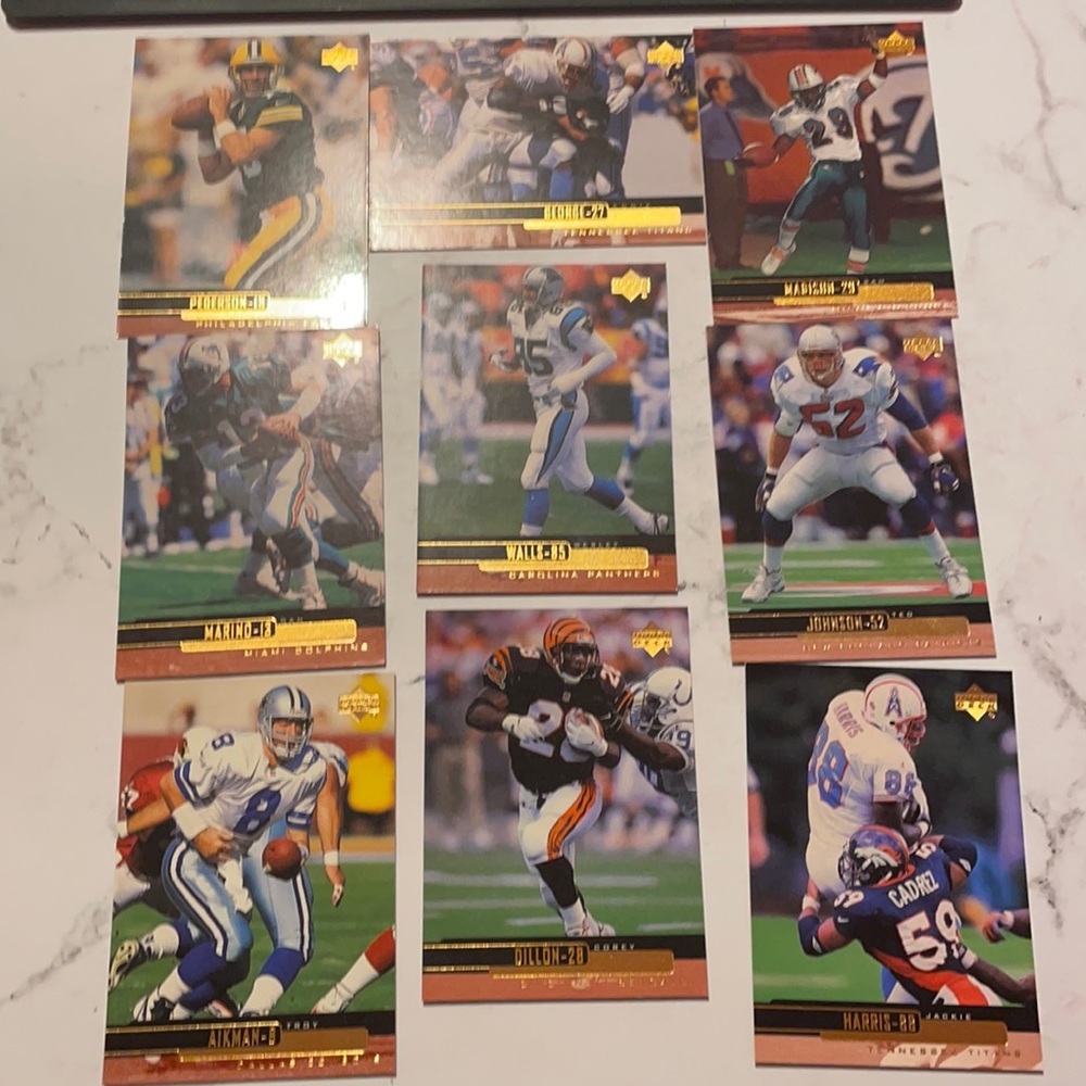 NFL Upper Deck Cards